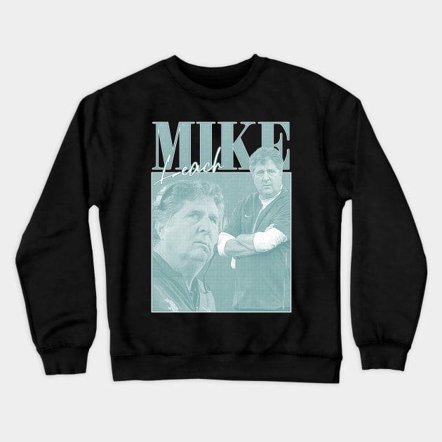 Mike Leach Crewneck Sweatshirt by Fewclipclop